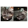 Fragrance Lamps Censerin Back Flow Gourd Incense Burner Waterfall Smoke Fountain Censer For Indoor Bedroom Decoration