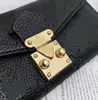 2022 Leather Long Section Lady Wallet Fashion Designer Envelope Metallic Hasp Three Colour Wallet Classic Card Pack