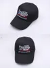 Black Red Embroidery Peaked Cap Donald Trump's 2024 Baseball Caps Keep America Great US Presidential Election Cap Adjustable Outdoor Sports Trump Hats