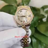 WF Maker Perfect Quality Watches Ladies 36mm 126283 Diamond Yellow Gold & Steel CAL.3235 Movement Automatic Women's Watch Wristwatches