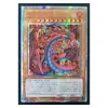 Yu-gi-oh! 20 anos Anniversary DIY Flash Card Sacred Beas Ultimate Dragon Yugioh Game Collection Cards Y1212