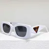 Weiblich P Home Dreieck Logo Sonnenbrille PR 15YS Damen Designer Partybrille Damen Bühnenstil Top Hochwertige Modemarke Stereo Rahmengröße 55-22-145