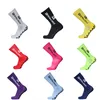 Nouveaux hommes Sports anti-dérapant chaussettes de Football coton Football hommes Grip Sock tampon chaussettes Designer Calcetines Chaussette ceinture semelles de Sport antidérapantes pour homme distribution