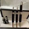 قلم حبر جاف من الراتنج الأسود الكلاسيكي للكاتب إصدار أنطوان دي سانت إكزوبيري أقلام حبر للخط والقرطاسية للمكتب