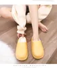 Indoor Home Slippers Women Winter Warm Water-Proof Non-Slipe Cotton Ladies Plush Lining Sandals Memory Foam Couples Shoes