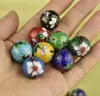 Полированный красочный Cloisonne эмаль 20 мм круглые бусины ручной работы DIY ожерелье браслет ювелирные изделия