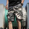 Summer Men's short Hip Hop Shorts Streetwear Mens Safari Style Vintage Joggers Shorts Male Big Pockets Shorts DK19029 210518