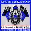 Мотоцикл Bodys для Appria RSV1000R Mille RSV 1000 R 1000R 03 04 05 06 CoSling Blue Black 9no.47 RSV1000RR RV60 RSV-1000 RSV1000 R RR 2003 2004 2005 2005
