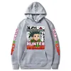 Hunter X Hunter Hoodie Winter Bluzy Kurapika Gon FreeCss Manga Bawełniane Bluzy Pulowers Topy Mężczyźni Ubrania Y211118