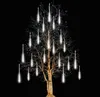 30 cm 8lamps / zestaw świątecznych dekoracji światła Meteor Lampa prysznicowa Zestaw LED Light Bar Dekoracyjne Outdoor Wodoodporna rura kolorowe światło