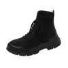 Botas Homens Canvas Exército Combate Estilo Moda Alta-Top Militares Total do Azuis Tênis Confortável Camo Sneakers Grande Tamanho