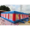 Portable outdoor volwassen kinderen opblaasbaar doolhof9x9m gigantische opblaasbaar puzzel doolhof carnaval game field4140943