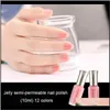 Nail Polish Subtransparent Jelly Translucent Varnish Quick Dry Clear Lacquer 10Ml Candy Nude Color Environmental Protection N2Jmx Qkw0V