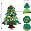 Christmas Decorations DIY Merry Tree Felt Home Santa Claus Xmas 21 Year'S Eve 22 Cristmas Children Gifts Navidad Ornaments251H