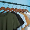 Keegou 100% algodão homens t-shirt mangas curtas verão camiseta para homens moda unisex t tee sólido tops plus size zt-396 210706