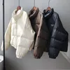 Kvinnors Jackor Down Jacket 2021 Vinter Koreansk stil Lös Tjock Bröd Coat Casual Warm