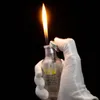 Funny Lighter Bottle Shaped Fashion Butane Gas Refillable Lighters Creative For Cigarette Home Decorative