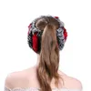 Winter Fashion Knit Real Fur Hats Women Warm Skullies Beanie Ski Snow Cycling Caps Masks