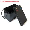 Lifepo4 battery Boxes 12v 24v 36v 48v 20ah 50ah 80ah 100ah 200ah lithium batteries storage case