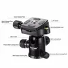 ترايبودز Zomei-Q666 المحمولة ترايبود مناسب لكاميرا السفر المهنية، ترايبود الألومنيوم، كاميرا Monopod و SLR الرقمية