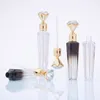 Diamond Lip Gloss Tubes DIY Clear Puste usta Butelki Butelka Podróże Kosmetyczne Pojemniki do opakowania Refillable