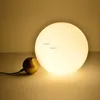 Tischlampen Moderne LED-Glas-Lmap-Nachttischlampe Wohnzimmer Minimalistische Home-Deco-Beleuchtung Leuchten für das Schlafzimmer295p