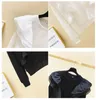 Maille Patchwork Volants O Cou Pull Solide Sweat-shirt Femme Automne et Hiver Coréen Lâche Top 210615