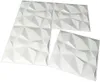 Papel pintado Decorativo 3D Paneles de pared Diamante Diseño de diamantes (fibra vegetal) Wallstickers