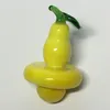 Coloree la pequeña tapa amarilla del carburador del pato de la fruta para la cubierta de cristal del clavo del banger del cuarzo