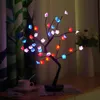 Night Lights Led Light Christmas Gift Rgb Colorful Remote Control Plum Lamp Tree Beaded Ball Bedroom Decoration344t