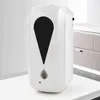 1200ml Built-in Lithium Battery USB Recharge Automatic Liquid Soap Dispenser Touchless Sensor Alcohol Gel or Spray Wall Mounted 211206