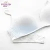 PAERLAN Fall Wire Free Push Up Sexy Thin Three Quarters 3/4 Cup Bra None Comfortable Seamless Solid Women Underwear 211110
