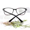 Lunettes pour hommes et femmes, montures carrées, monture optique Ultem, verres transparents Vintage, unisexe, lunettes d'ordinateur, lunettes de soleil à la mode