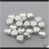 Pojęcia szycia narzędzia do odzieży dostawa 2021 20pcs szyć na szklanej diamante flatback dhinstones 12 mm do majsterkowiczów torba do ubrania rękodzieła