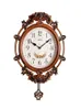 Horloges murales Vintage Pendule Horloge Style européen cuisine silencieux grand salon maison décorative Horloge Murale JJ60WC