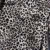 Vår Höst Leopard Kvinnor Puff Långärmad Mode Shirt Knä Längd Kontorsklänning med Bälte Vestidos Mujer 210413