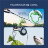 Dog Poop Bag Holder Waste Bag Carrier Pet Leash Dispenser Hands-Free Holder for Dog Poop Bags 7 Colors T500729