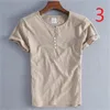 Summer Men's V-neck Short Sleeve T-Shirt Slim Cotton Sweatshirt Tide Brand Casual Half Clothes Wild 210420