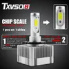 TXVSO8 Farol LED para carro D1SD3S 20000Lumens Farol alto 6000K Branco Super Brilhante 2PCS Fácil Instalação Luz Automática