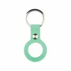 Étuis de protection souples en silicone TPU pour étiquettes Air Tag Airtag Anti-perdu Device Finder Keychain Tracker Protect Cover avec boucle résistant aux rayures