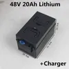 Przenośna 48V 20AH litowo -jonowa pakiet akumulator