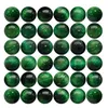 36pcs 12mm Natural crystal Round Stone Bead Loose Gemstone DIY Smooth Beads for Bracelet Necklace Earrings Jewelry Making