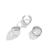 Kluster ringar 3pcs / set mode metall smycken silver guld för kvinnor punk parti rostfritt stål ring set rem kvadratisk formfinger