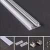 2m / pcs bar leichte gehäuse wand montieren auf und ab 12mm breiten aluminium led profil