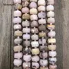 Äkta rosa opalhjul nugget pärlor, naturliga pärlor kraft stenfasat utrymme lösa pärlor för DIY smycken my2059