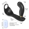 Anal Vibrator Wireless Remote Control Flapping Dildo Vibrators Manliga prostata massager Testiklar Stimulator Anal Sex Toys For Men X9992012