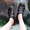 Sandals Men's Summer Genuine Leather Shoes Fashion Brand Adult Male Footwear Man Casual Leisure Plus Size 13 Sandalias Hombre