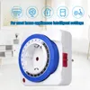 Timers EU Program Mechanical Timer Socket Energy Saving Protector Timing Switch/Plug