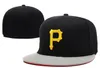 Piratas gostosos P Letter Baseball Caps Gorras Bones For Men Mulheres Moda Esportes Hip Pop Top Chapéus