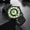 Watch Mens Brand Watchs Fashion Nylon Band Date Quartz Quartz Wristwatch1834594